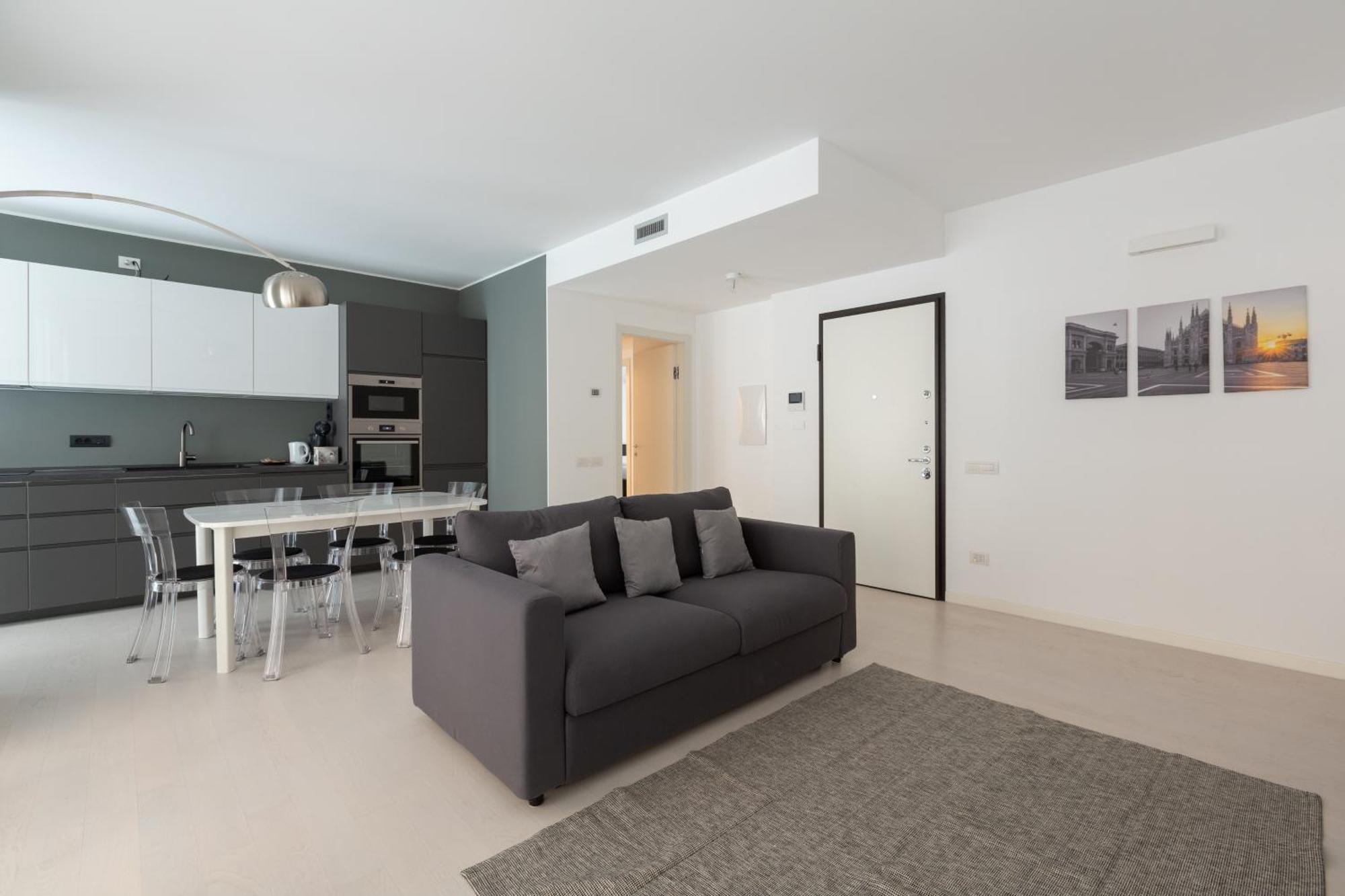 Porta Nuova Bright And Roomy Flat 米兰 外观 照片
